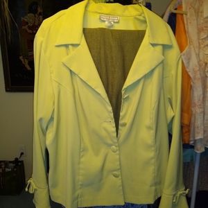 Green Pantsuit Jacket by Dress Barn
